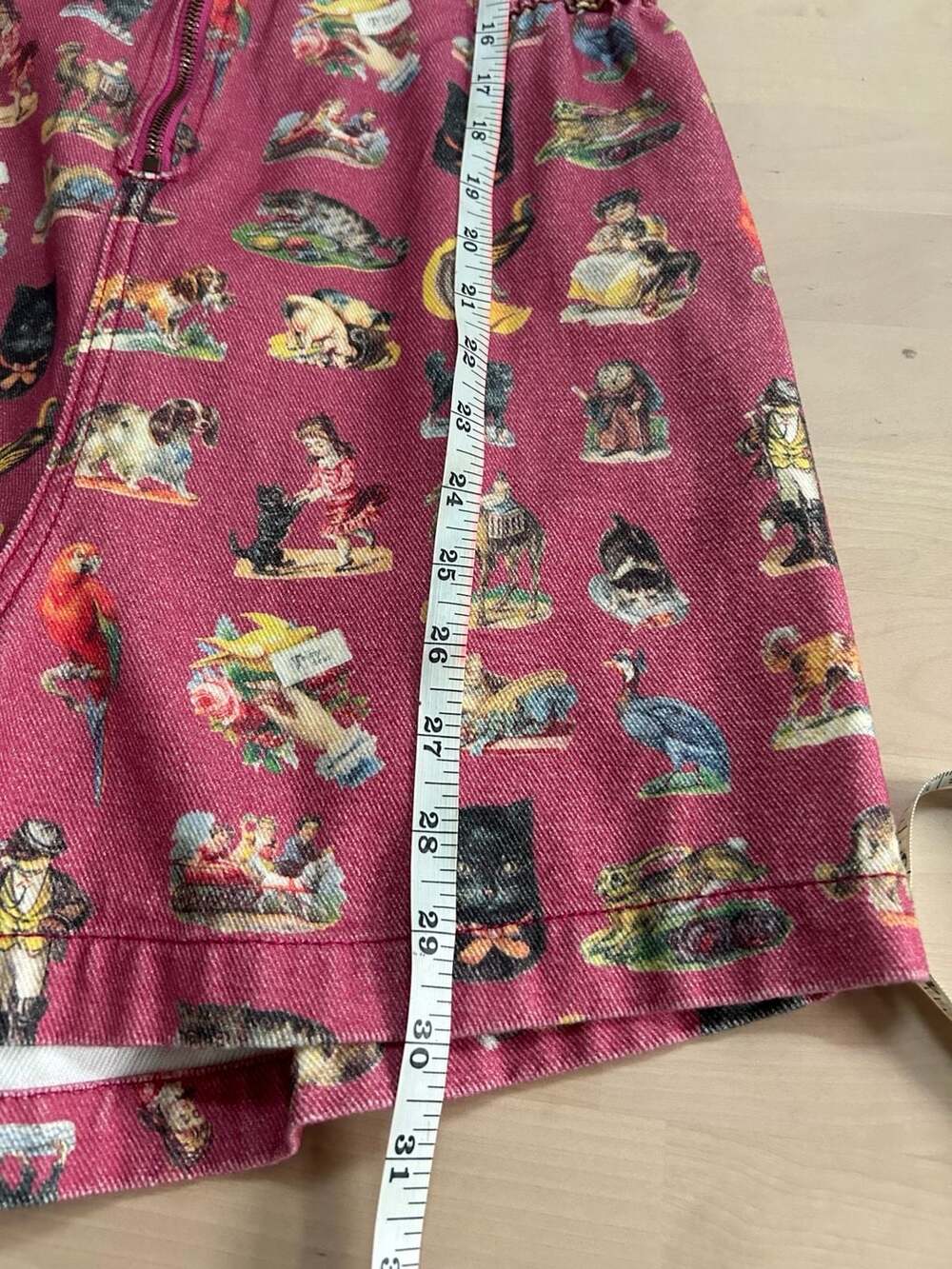 Rachel Antonoff Pink Novelty Print Animal Collectibles Jumpsuit Romper Size 2 - Picture 14 of 14